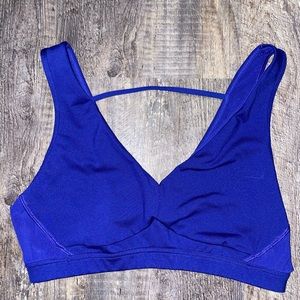 Victoria's Secret Sports Bra Blue Mesh Medium Victoria Sport